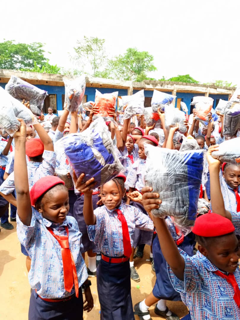 Students at Immaculate Grace Junior and Senior School